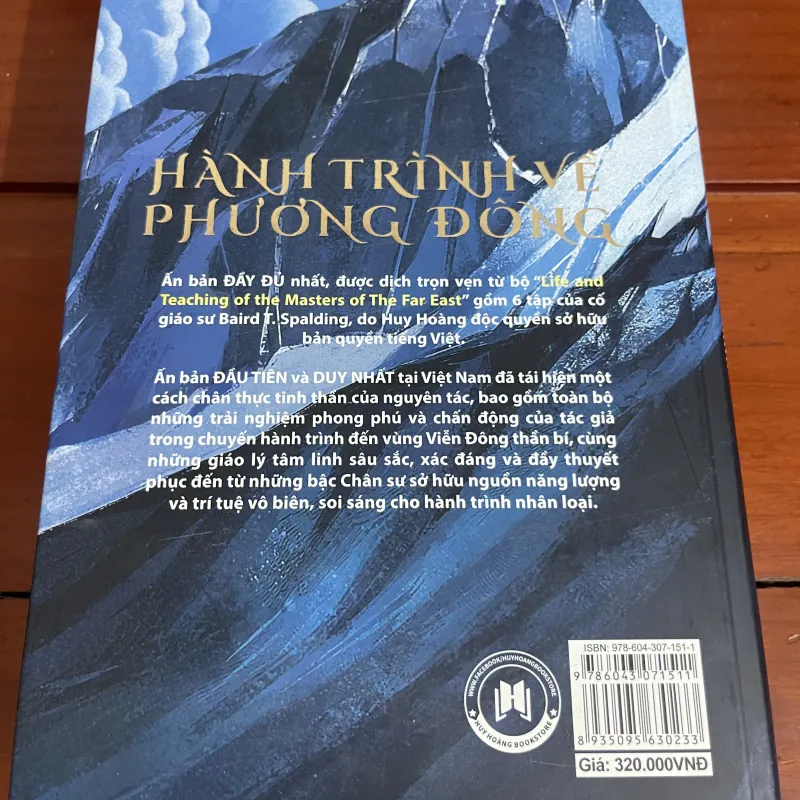 Hành trình về phương Đông Baird T. Spalding Ấn bản đặc biệt 927380