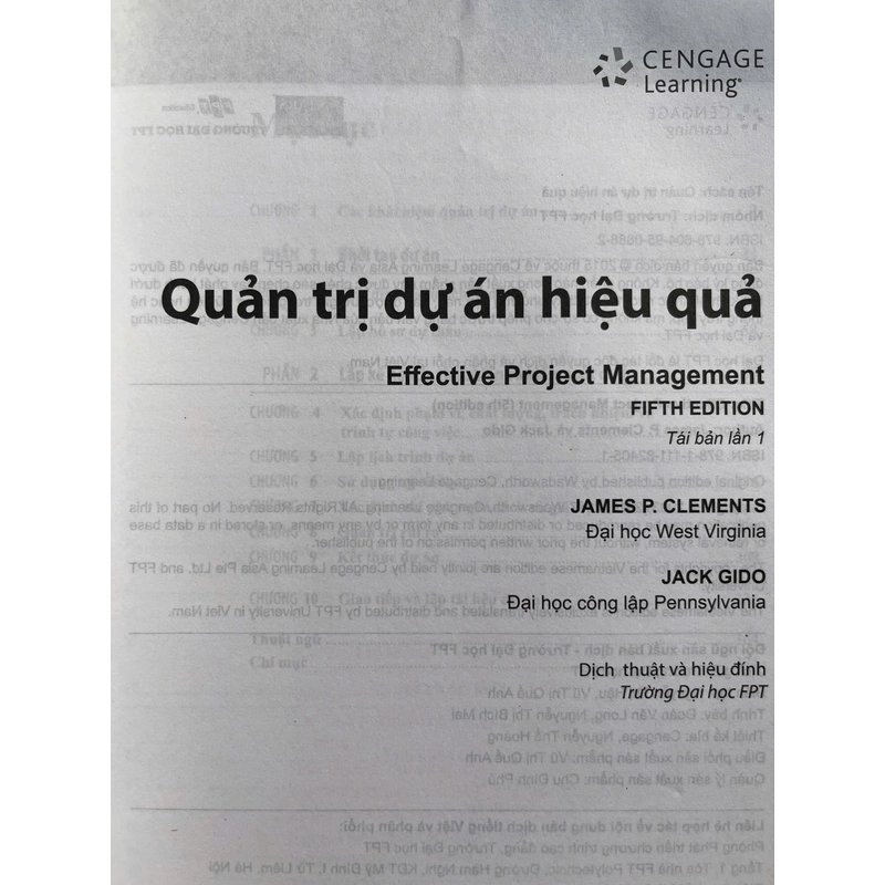 QUẢN LÝ DỰ ÁN HIỆU QUẢ 497247