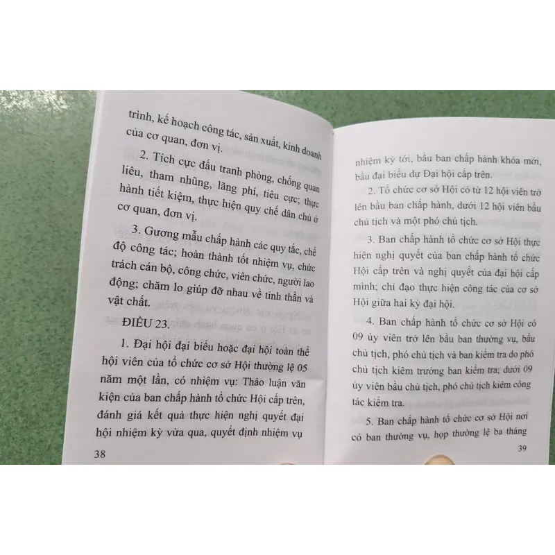 [Sách chính trị] Điều lệ hội cựu chiến binh Việt Nam 1021668