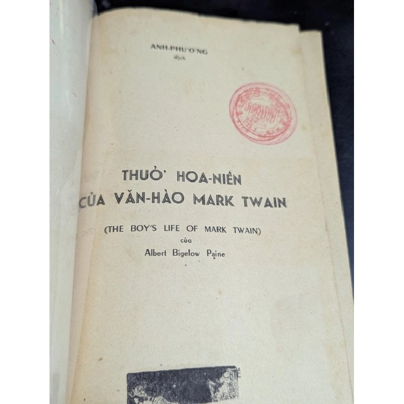 Thời hoa niên của một văn hào - Albert Bigelow Paine 539245