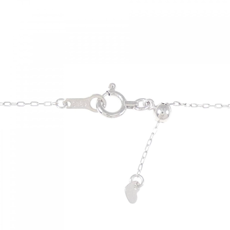 K18WG Dây chuyền kim cương hình ruy băng 0.35CT - Hàng hiệu Authentic 862386