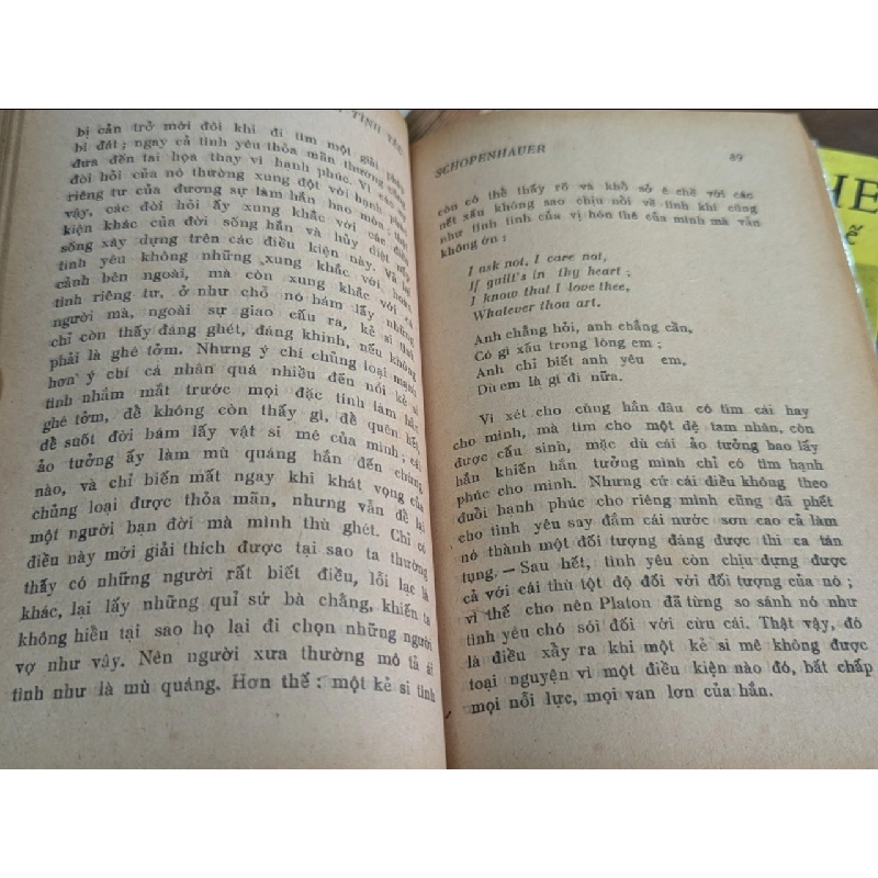 Siêu hình tình yêu, siêu hình sự chết - Schopenhauer 128546
