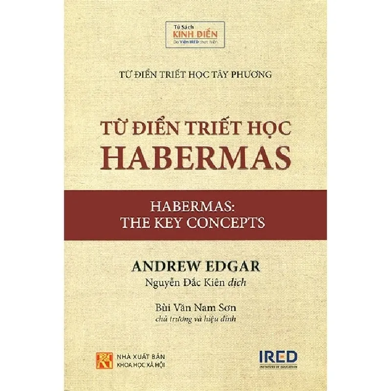 Từ Điển Triết Học Habermas - Andrew Edgar 452114