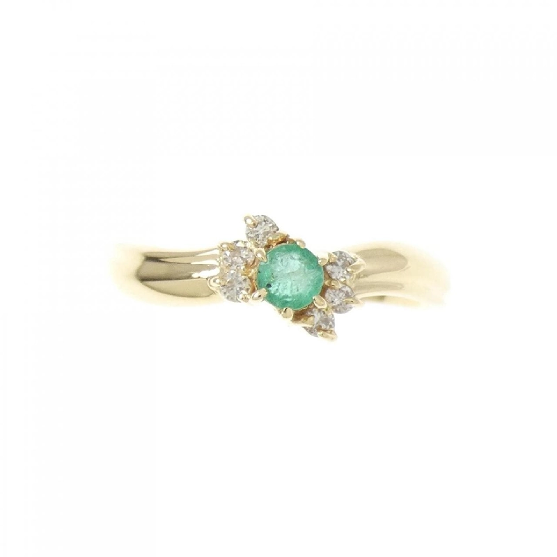 Nhẫn Emerald K18YG 672267