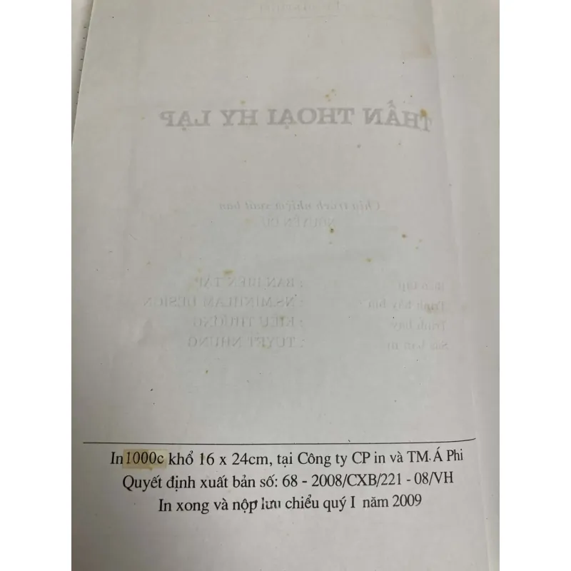 Thần Thoại Hy Lạp 972668