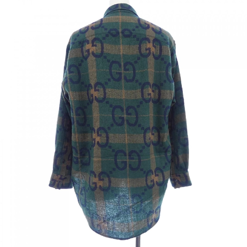 Gucci GUCCI GG Pattern 711543 ZAKZJ Áo sơ mi - Hàng hiệu Chính hãng 900770