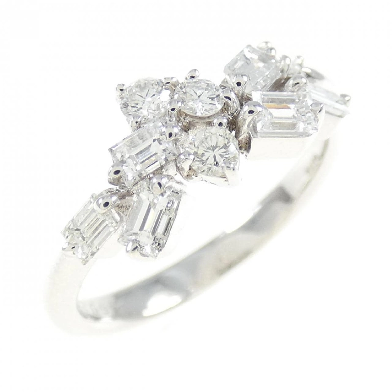 Nhẫn kim cương K18WG 0.42CT 670966