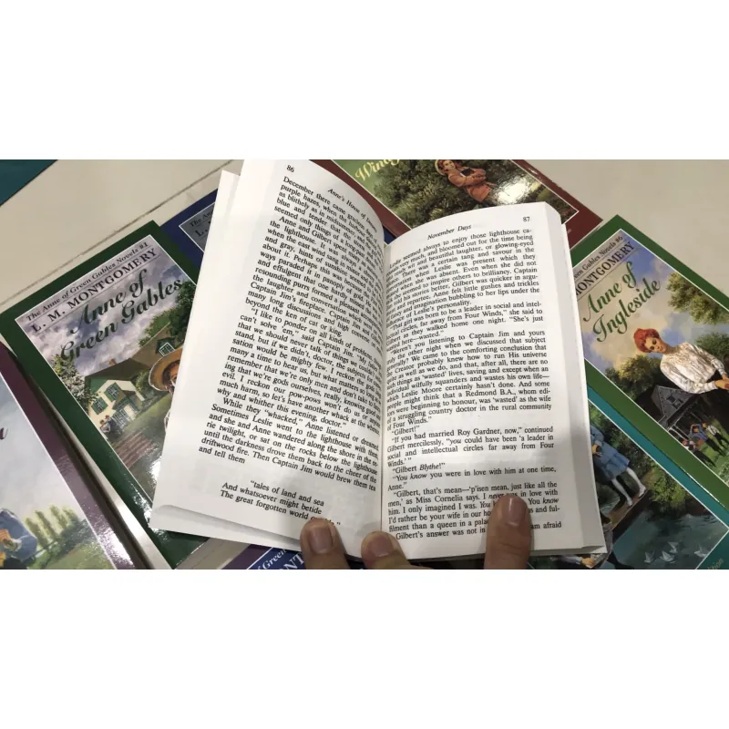 Truyện - Anne of Green Gables Complete - No box 8 books 426880