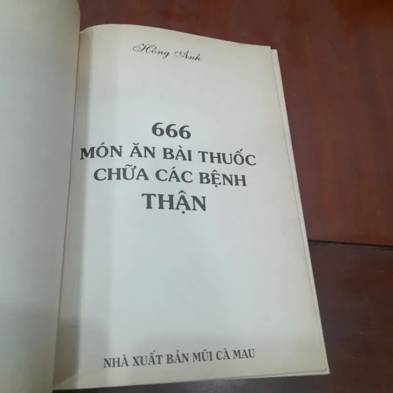 666 món ăn bài thuốc chữa các bệnh Thận 800820