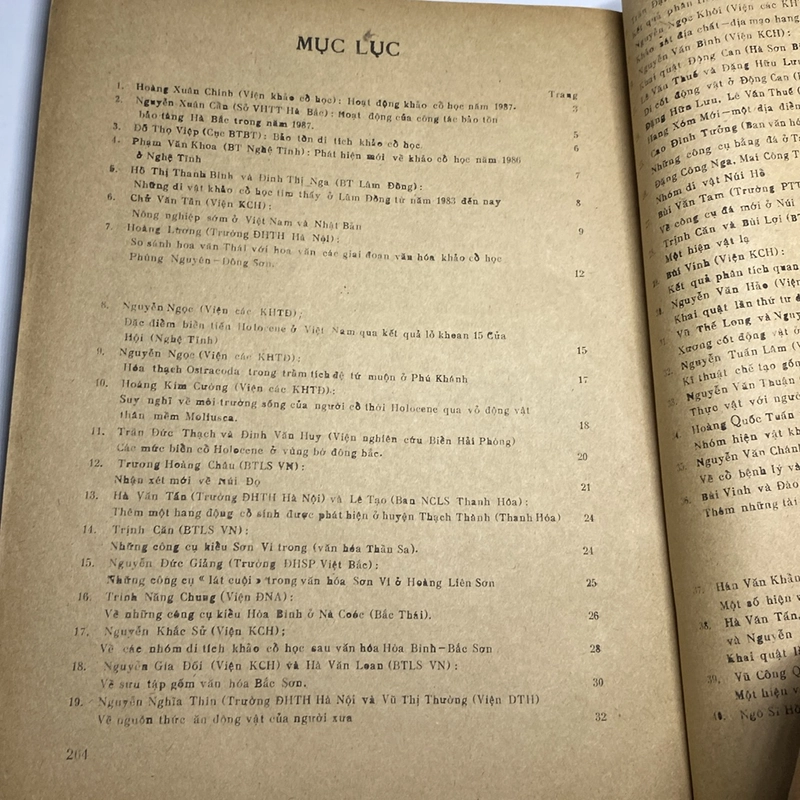 NHỮNG PHÁT HIỆN MỚI VỀ KHẢO CÔ HỌC NĂM 1987 471948
