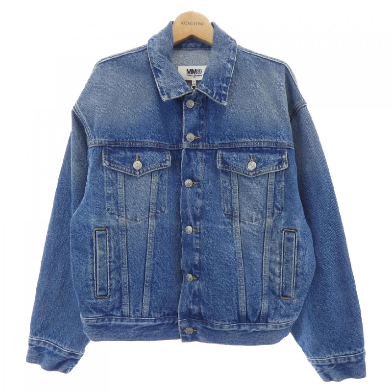 Áo khoác denim MM6 S52AM0162 - Hàng hiệu Authentic 815618