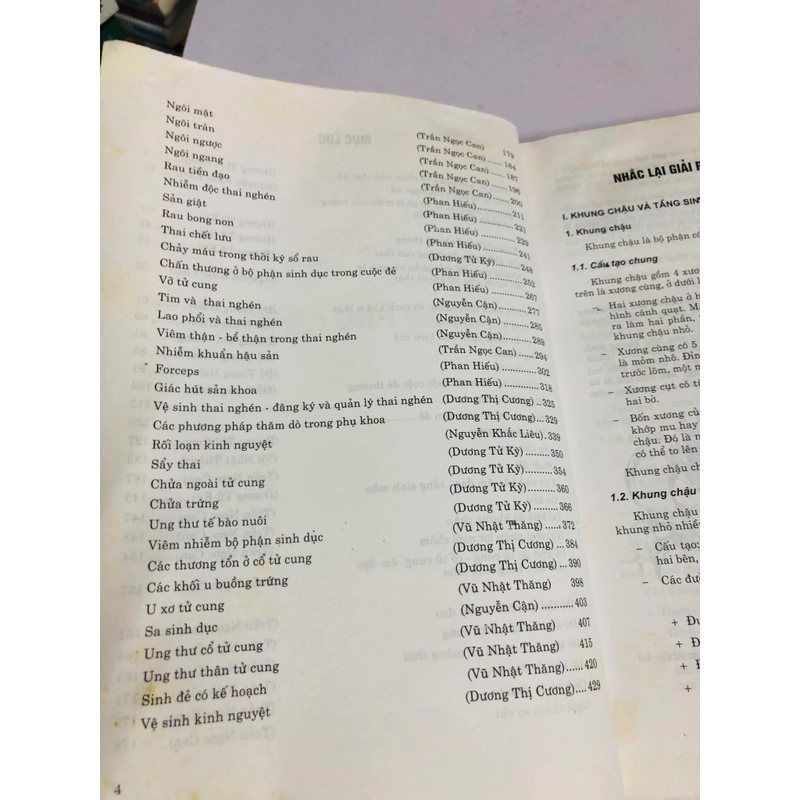 SẢN PHỤ KHOA  - sách khổ to, 422 trang, nxb: 2005 547853