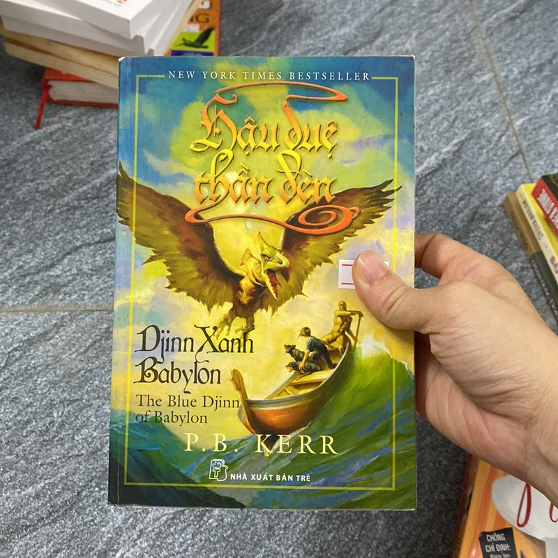 Sách truyện hậu duệ thần đèn djinn xanh babylon 529491