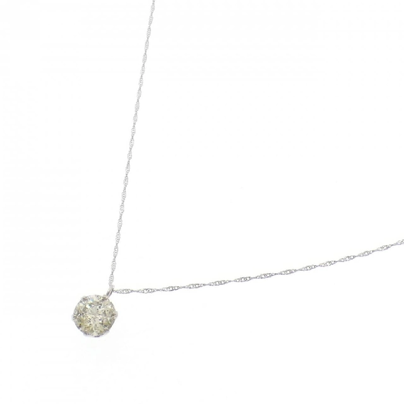 Dây chuyền kim cương Solitaire PT900/PT850 0.90CT - Hàng hiệu Chính hãng 858098