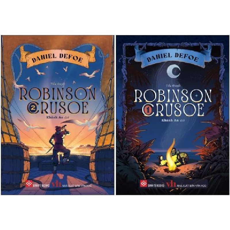 Robinson Crusoe (Bộ 2 Tập) - Daniel Defoe 95153