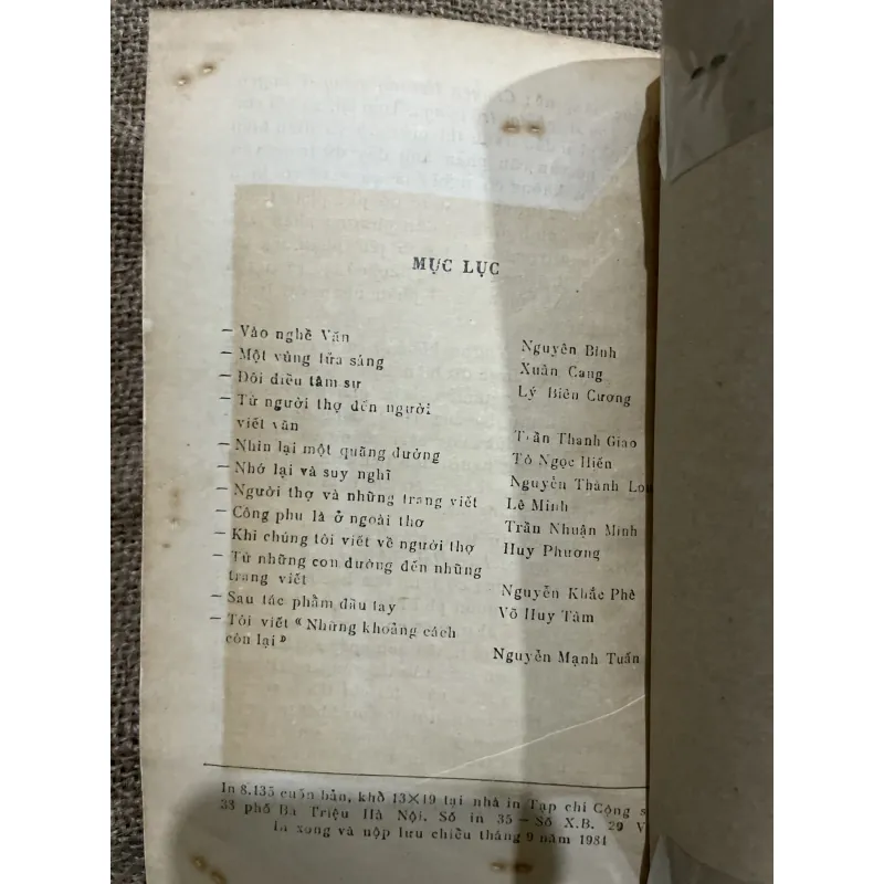 Từ người thợ đến trang viết - tiểu luận về nghề viết văn 976864