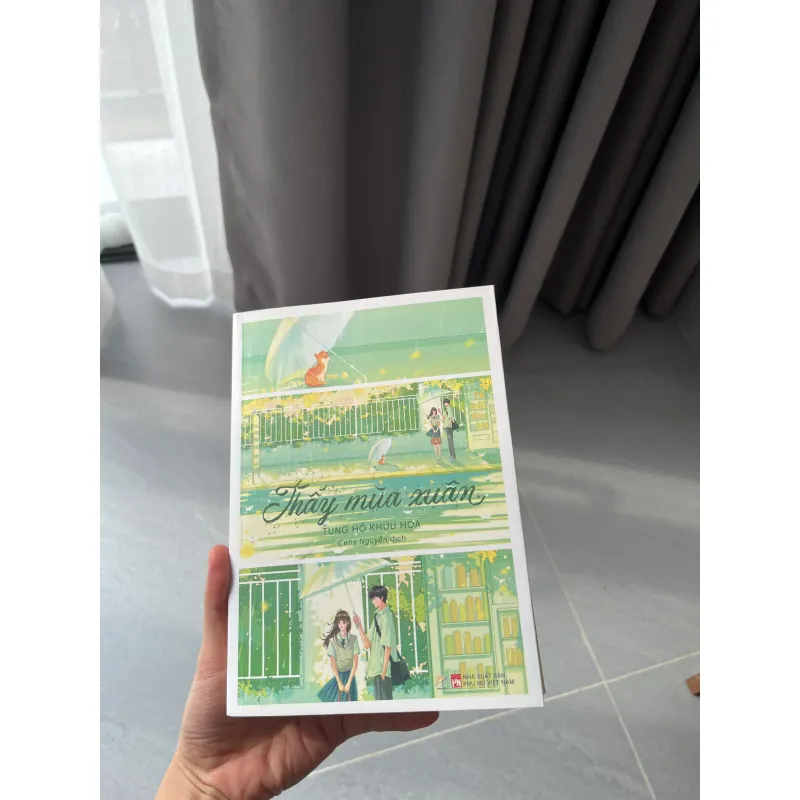 Sách Thay Mùa Xuân - Tung Hộ Khưu Hoa, CeLa Nguyễn, mới full phụ kiện 786764