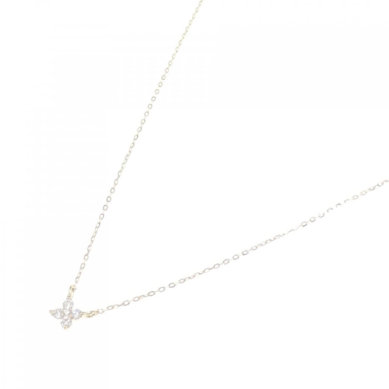 K10YG Dây chuyền kim cương hoa 0.07CT - Hàng hiệu Chính hãng 860925