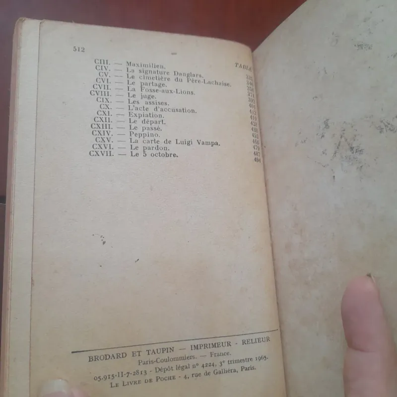 ALEXANDRE DUMAS - Le Comte de MONTE CRISTO tome 3 778802