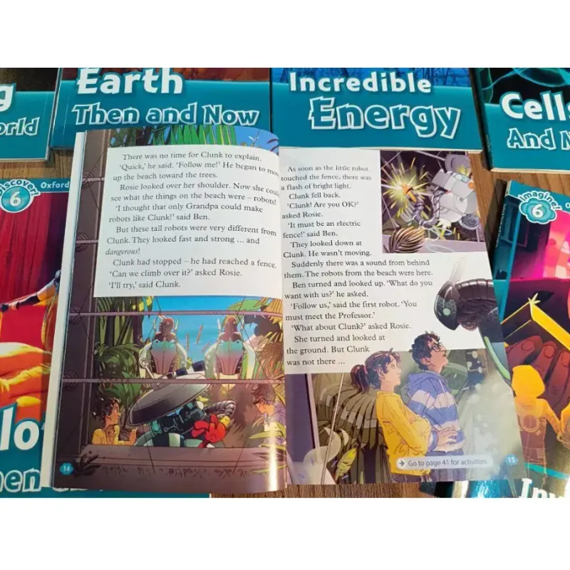 Sách khoa học - Oxford read and discover/imagine level 6, 14 cuốn tặng file nghe 1000804