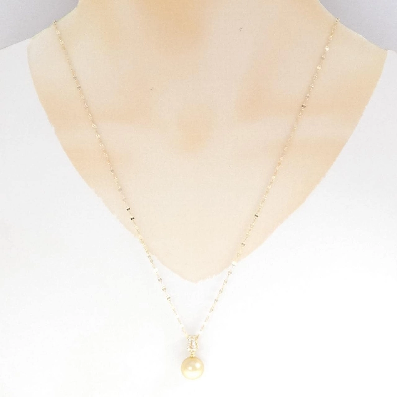 K18YG Ngọc trai trắng 10.6mm - Hàng hiệu Chính hãng 850706