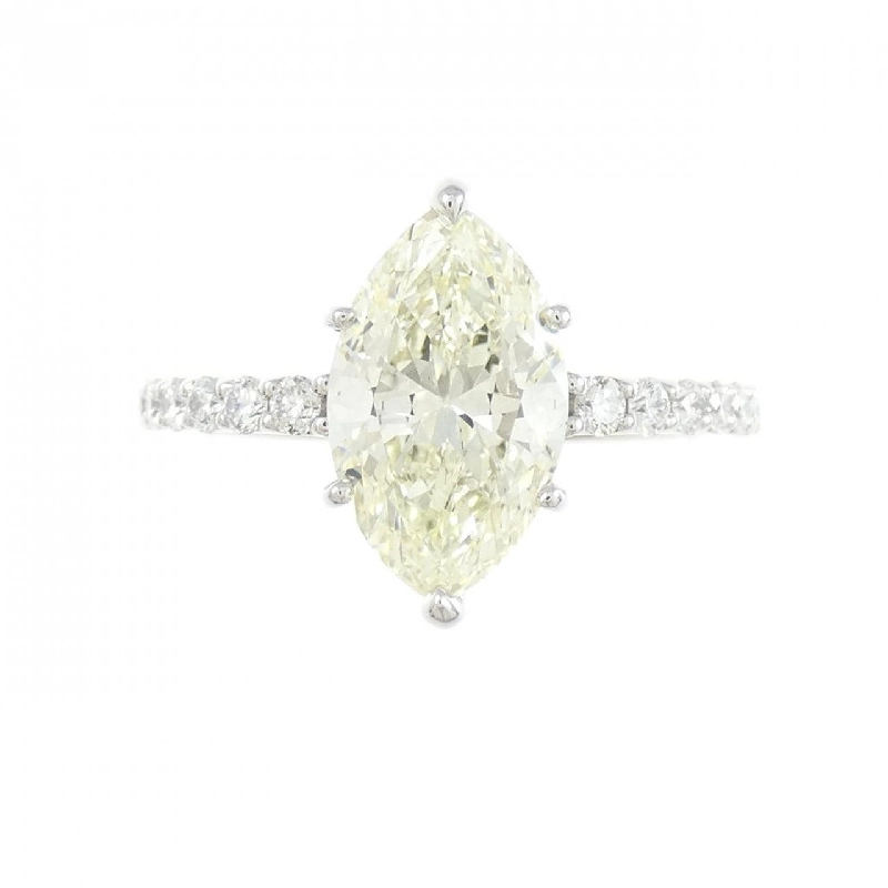Nhẫn kim cương PT900 2.079CT M VS2 cắt Marquise - Hàng hiệu Chính hãng 874957