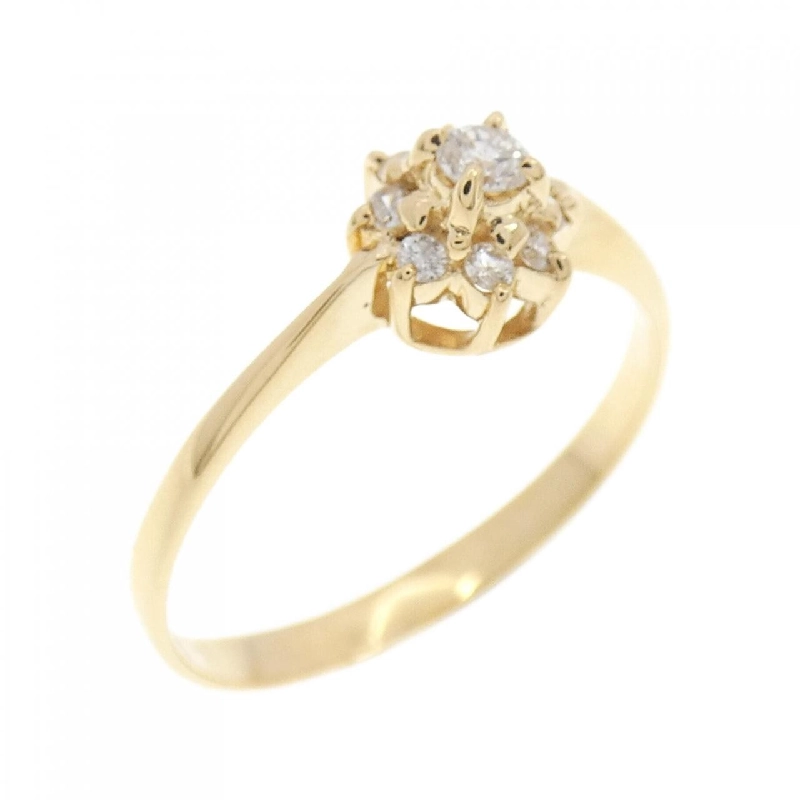 Nhẫn kim cương K18YG 0.11CT 667888