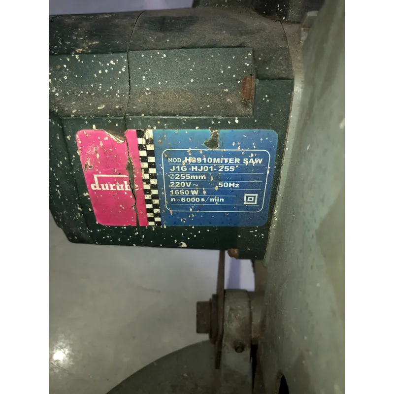 Máy cắt bàn nhôm 255mm Nhật bãi 730573