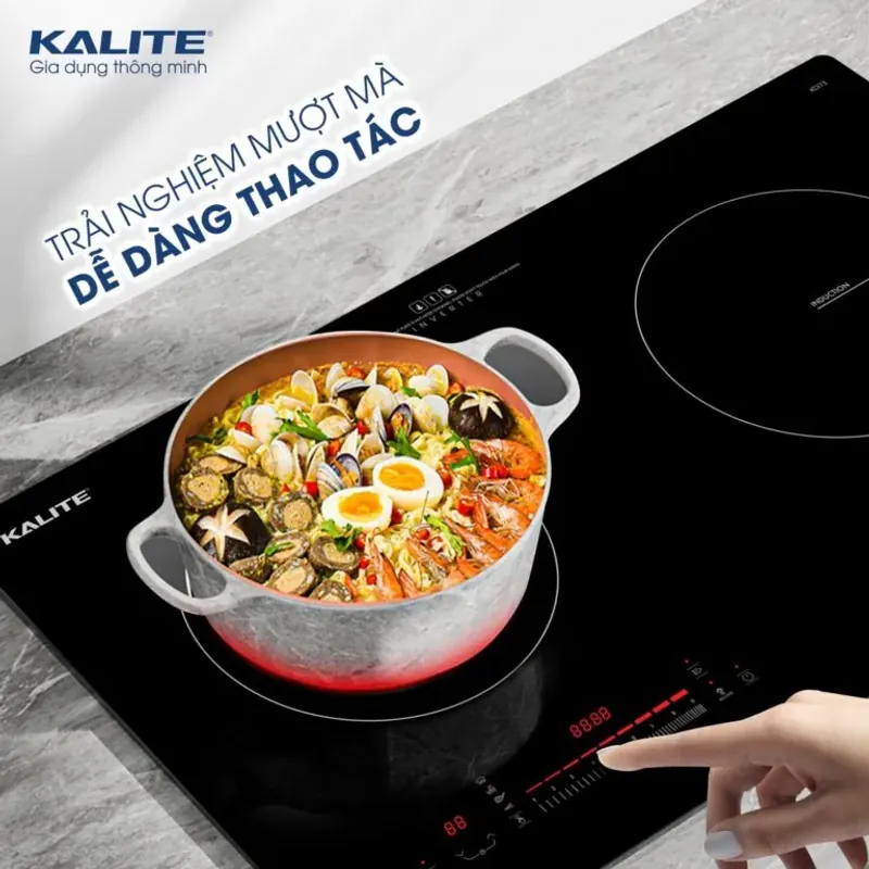 🔥 Bếp Từ Đôi Kalite KDI73 ⚡ Linh Hoạt – Bền Bỉ – Chịu Nhiệt Tốt 593728