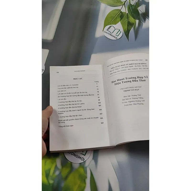 [MIỄN PHÍ BỌC SÁCH] Hiện Tượng Đầu Thai - Ian Stevenson 776111