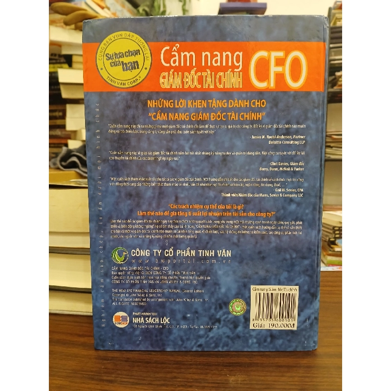 Cẩm nang CFO giám đốc tài chính- Steven M.Bragg 796230