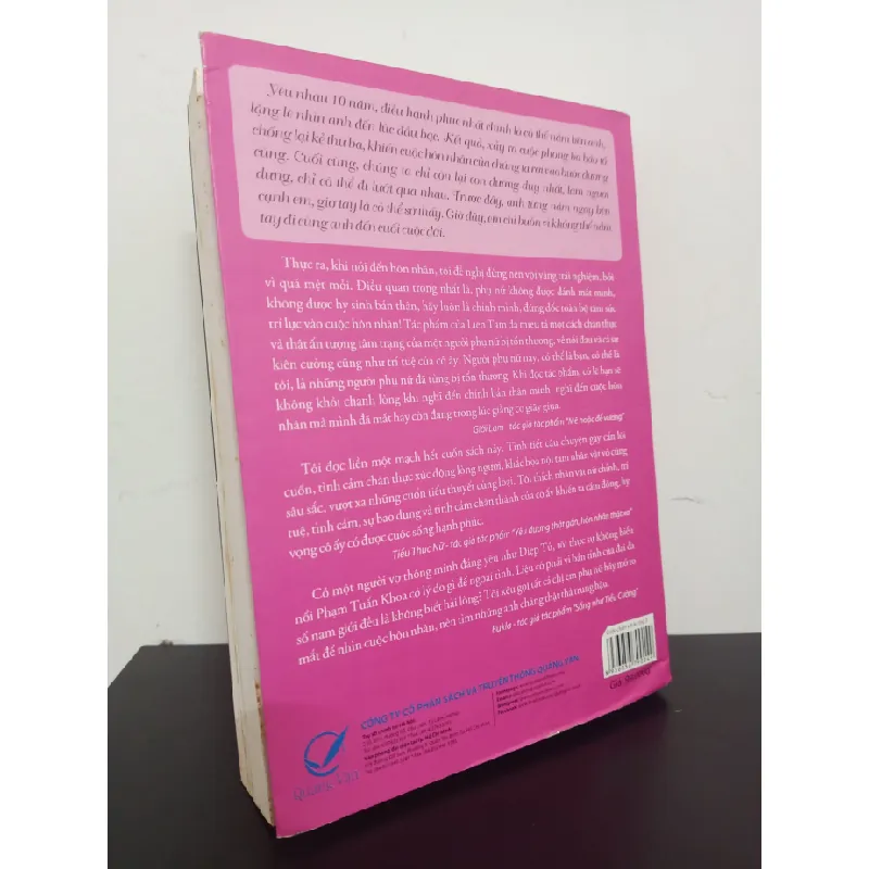 [Phiên Chợ Sách Cũ] Cuộc Chiến Với Kẻ Thứ 3 - Liên Tâm 2701 402291
