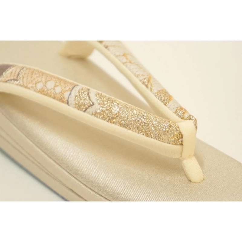 Bộ túi dép Zori màu trắng - Hàng hiệu Authentic 875888