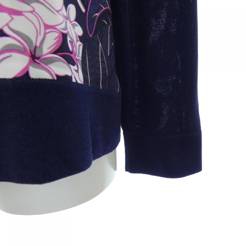 HERMES FLAMINGO PARTY *77-7771 Áo khoác len 634671