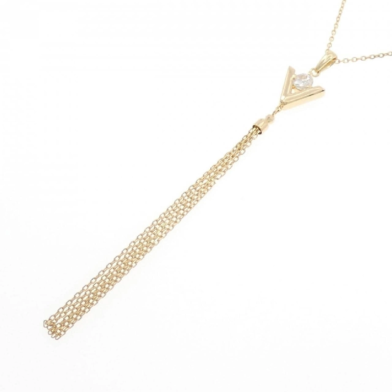 K18YG Dây chuyền kim cương - Hàng hiệu Authentic 850828