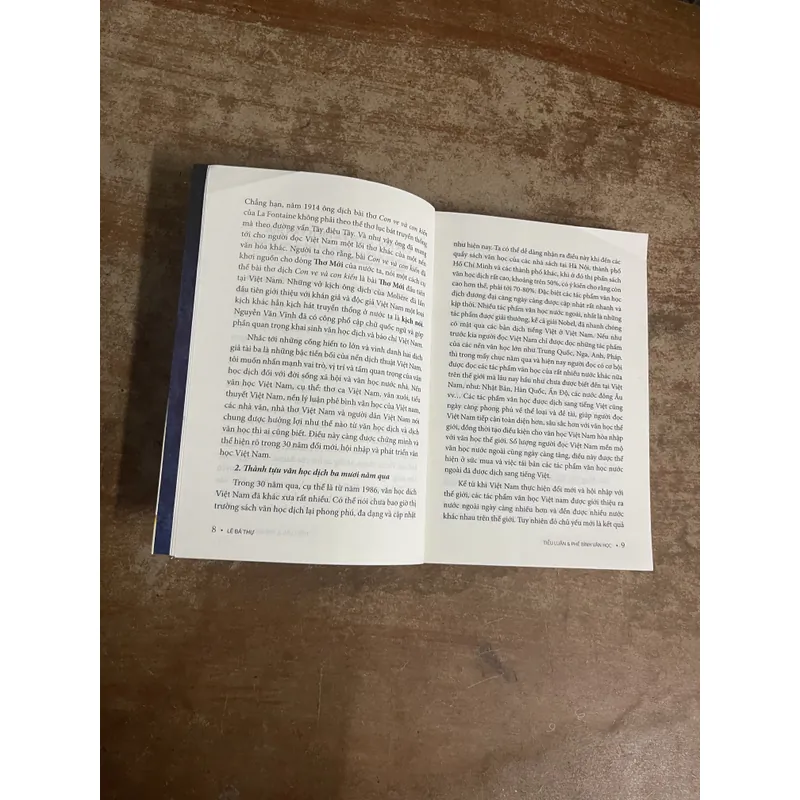 LÊ BÁ THỰ TIỂU LUẬN PHÊ BÌNH VĂN HỌC 674130