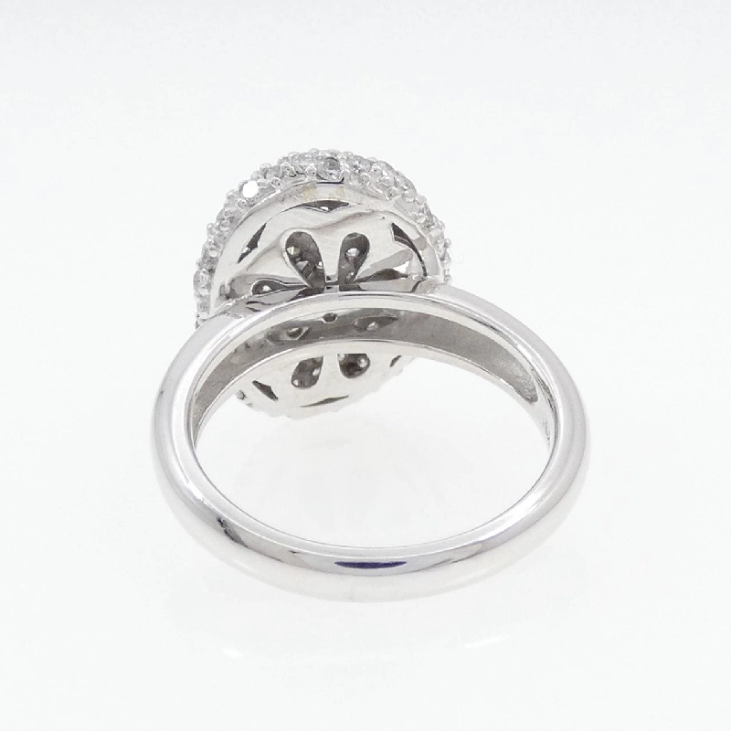 Nhẫn kim cương Pavé K18WG 1.24CT 670259