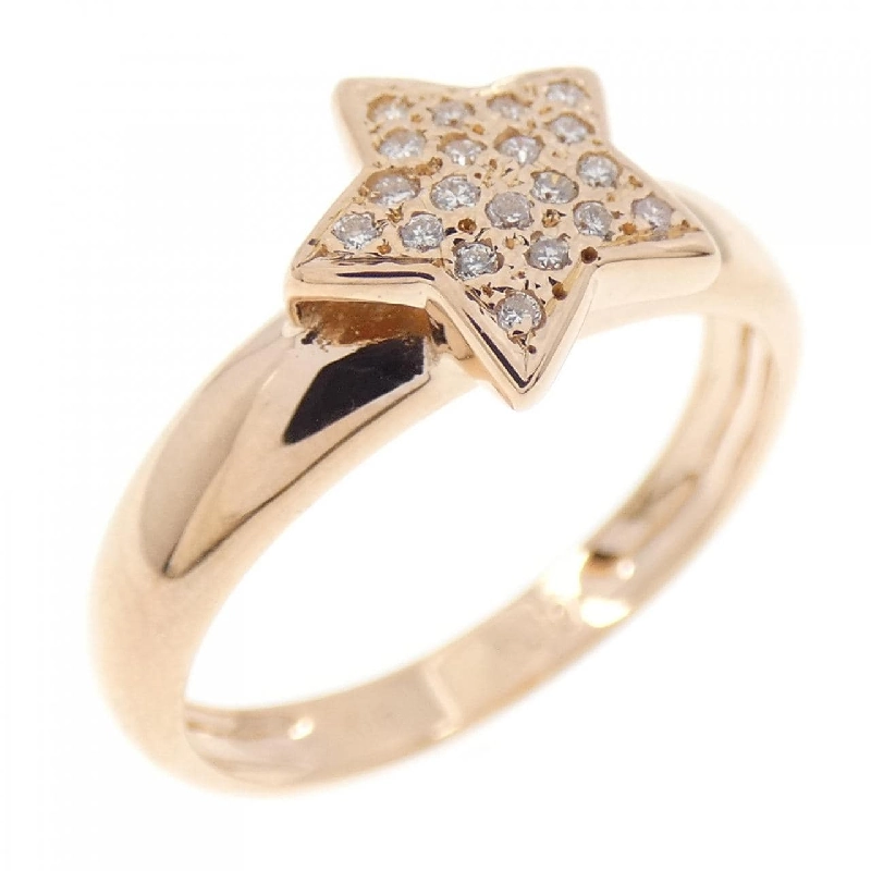 Nhẫn kim cương pavé K18PG 0.10CT 667593