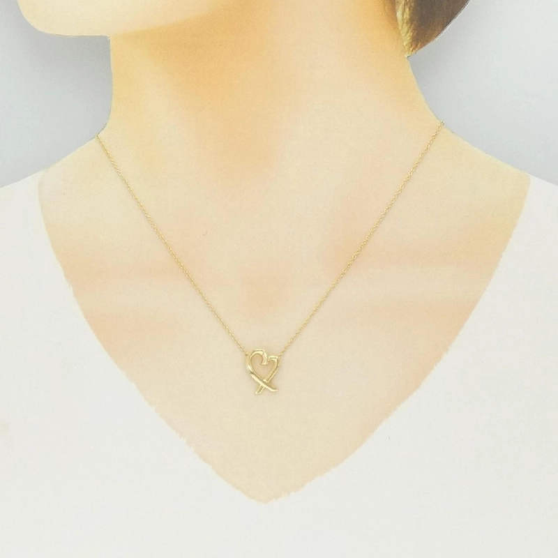 Dây chuyền nhỏ Loving Heart Tiffany - Hàng hiệu Authentic 843315