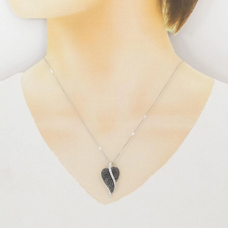 K18WG/K18BG Dây chuyền kim cương 1.25CT - Hàng hiệu Chính hãng 859923