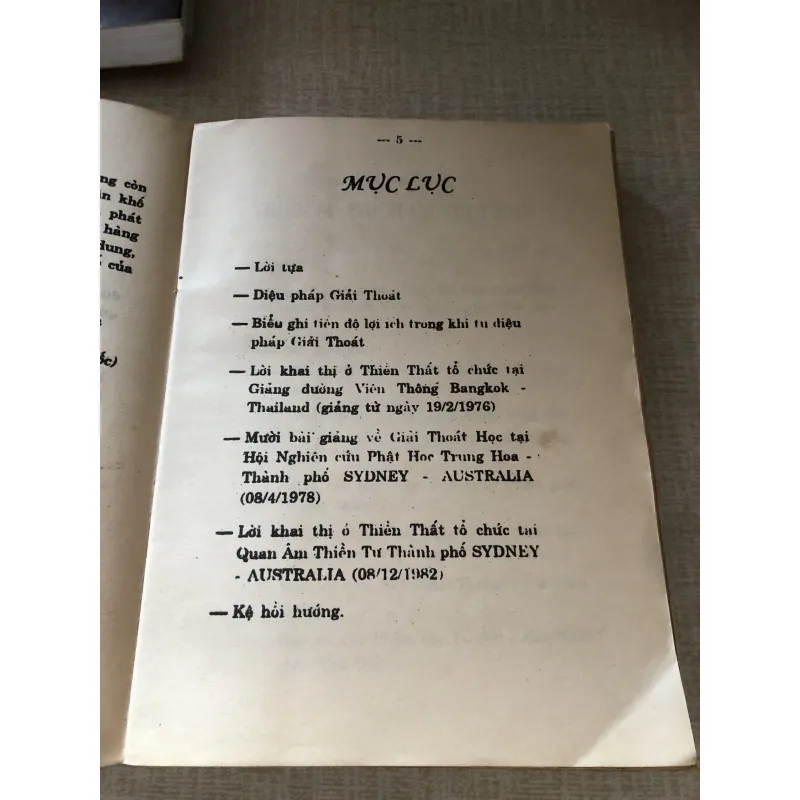 Giải thoát học-Tác giả Thiền sư Thích Quang Tông 960406