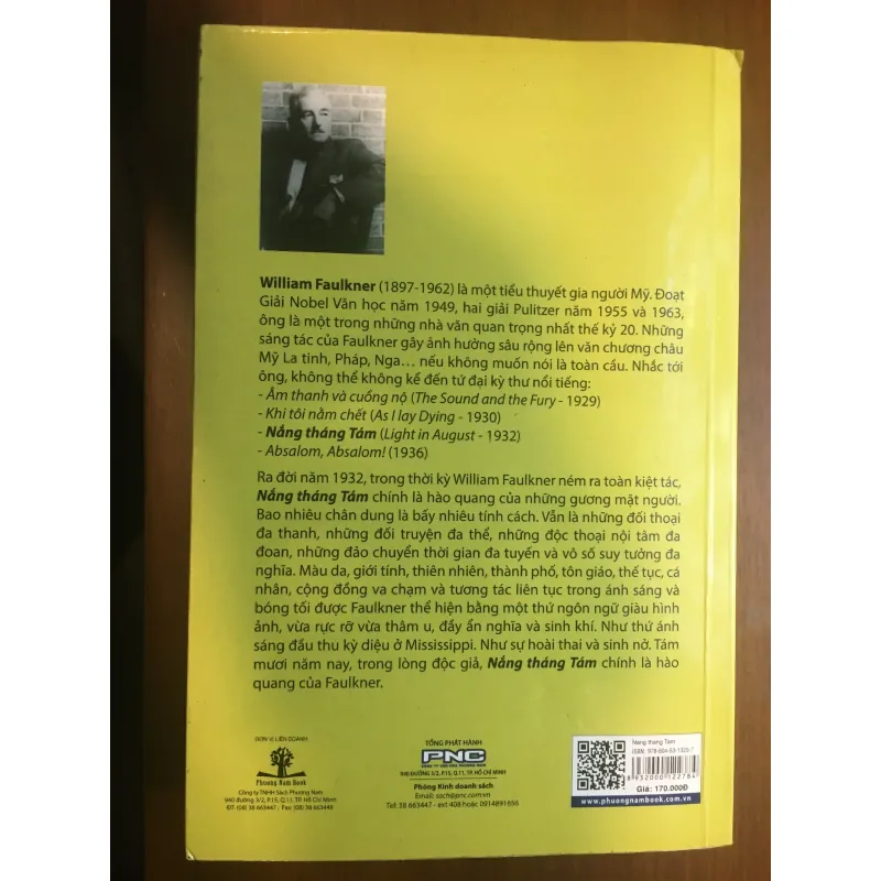 [KINH ĐIỂN] Nắng tháng tám - William Faulkner 576114