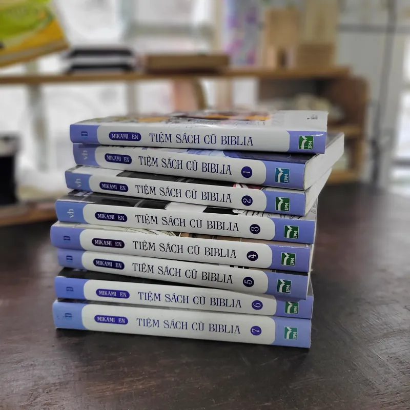 Tiệm sách cũ Biblia (bộ 8 cuốn) - Mikami En 930083