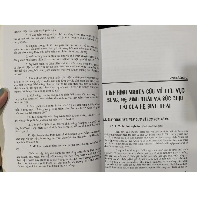 Khả năng chịu tải hệ sinh thái môi trường lưu vực sông Vàm Cỏ - GS. TSKH Lê Huy Bá 699534