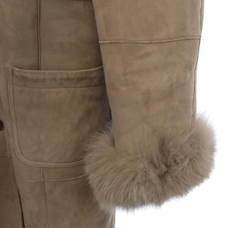 【Mã giảm giá】Leilian LEILIAN Áo khoác lông cừu 629632