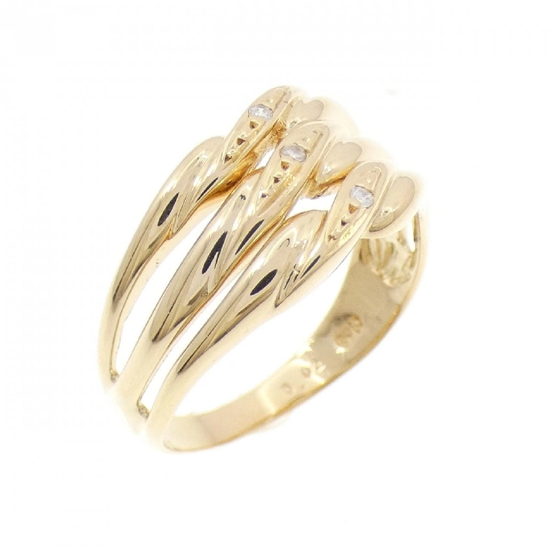 Nhẫn kim cương K18YG 0.02CT - Hàng hiệu Chính hãng 849222