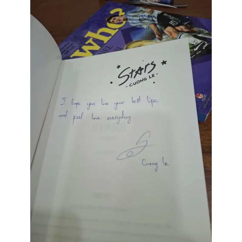 Sách Stars (bản tiếng Anh)- Cuong Le, mới 90% 783911