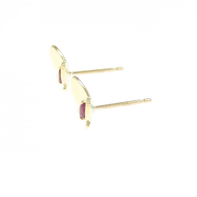 Bông tai bướm ruby K18YG 0.08CT - Hàng hiệu chính hãng 870294