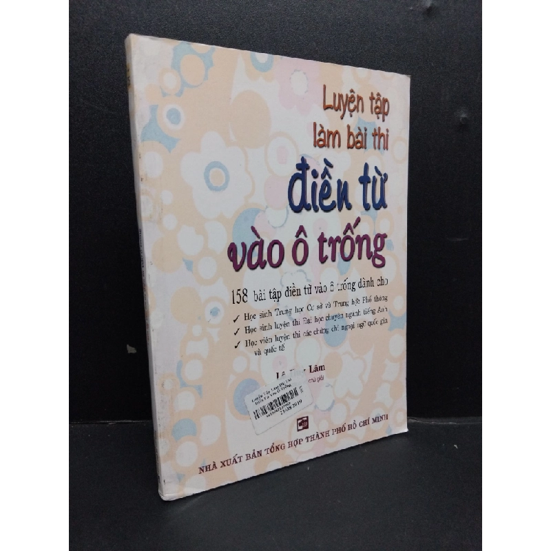 Luyện tập làm bài thi điền từ vào ô trống mới 80% ố bẩn 2006 HCM1008 Lê Huy Lâm HỌC NGOẠI NGỮ 208923