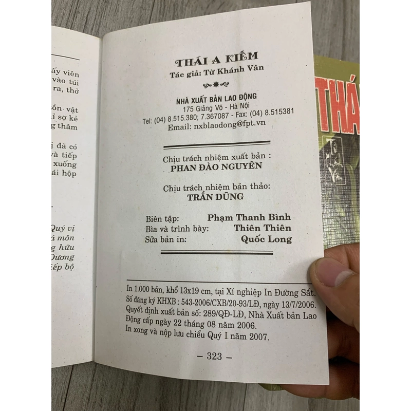 Thái a kiếm - từ khánh vân. Bộ 5 tập. 4a3 538047